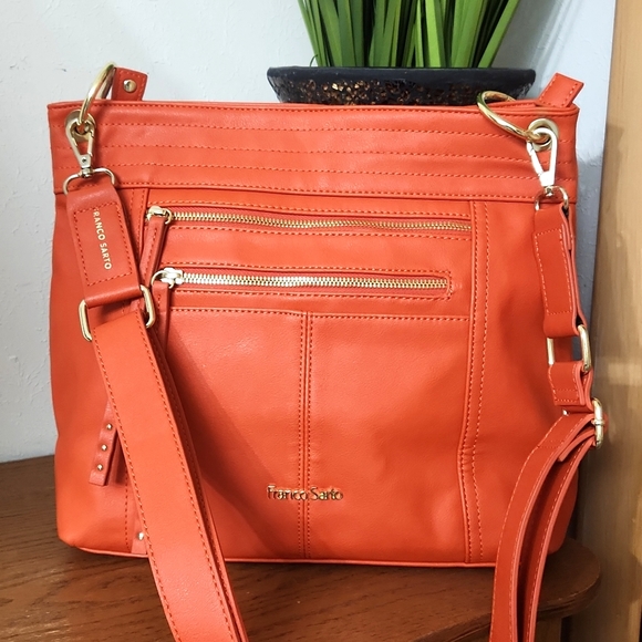 Franco Sarto Handbags - Franco Sarto Crossbody Orange Purse
